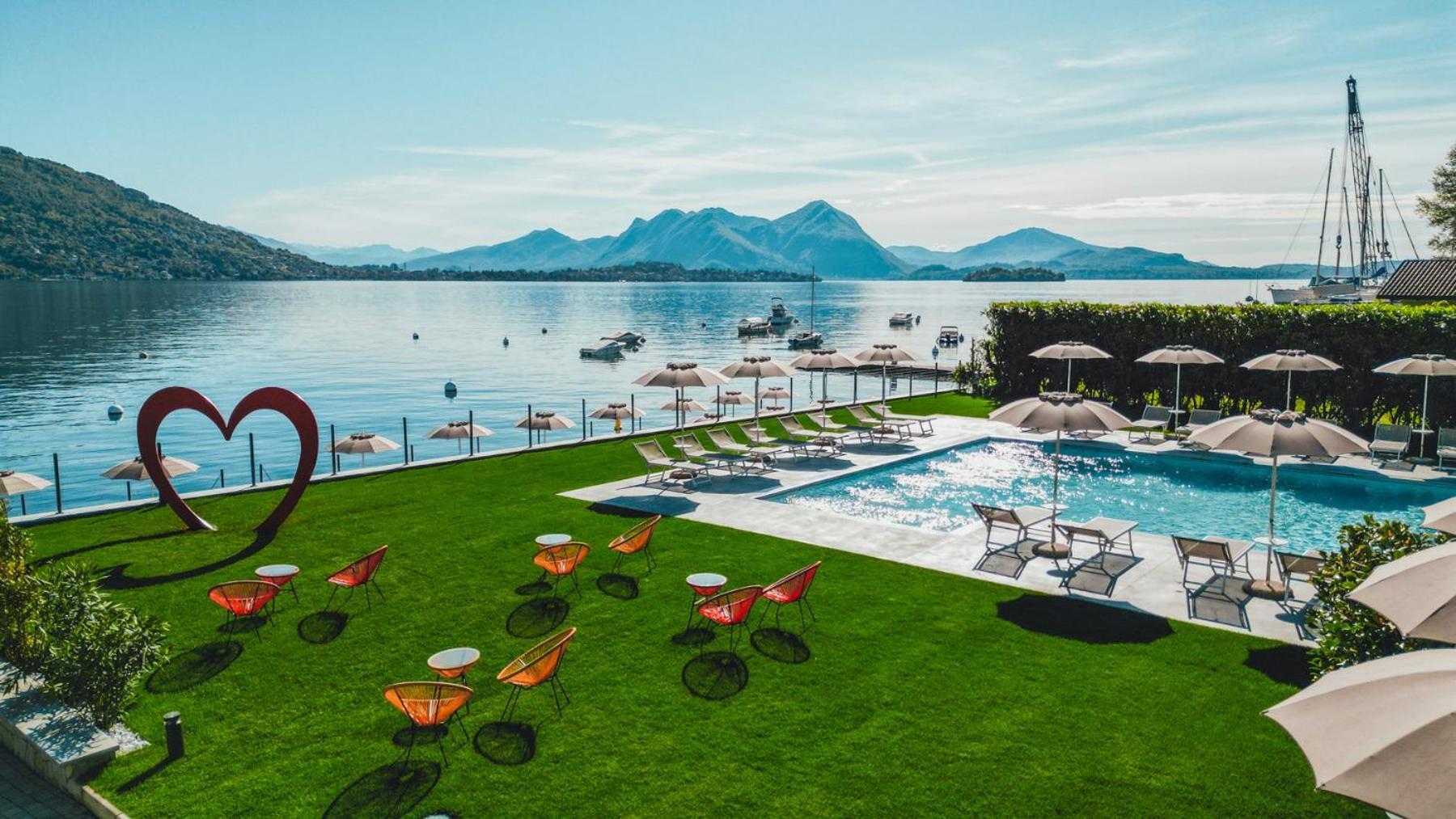 Lago Maggiore Bay Baveno Luaran gambar