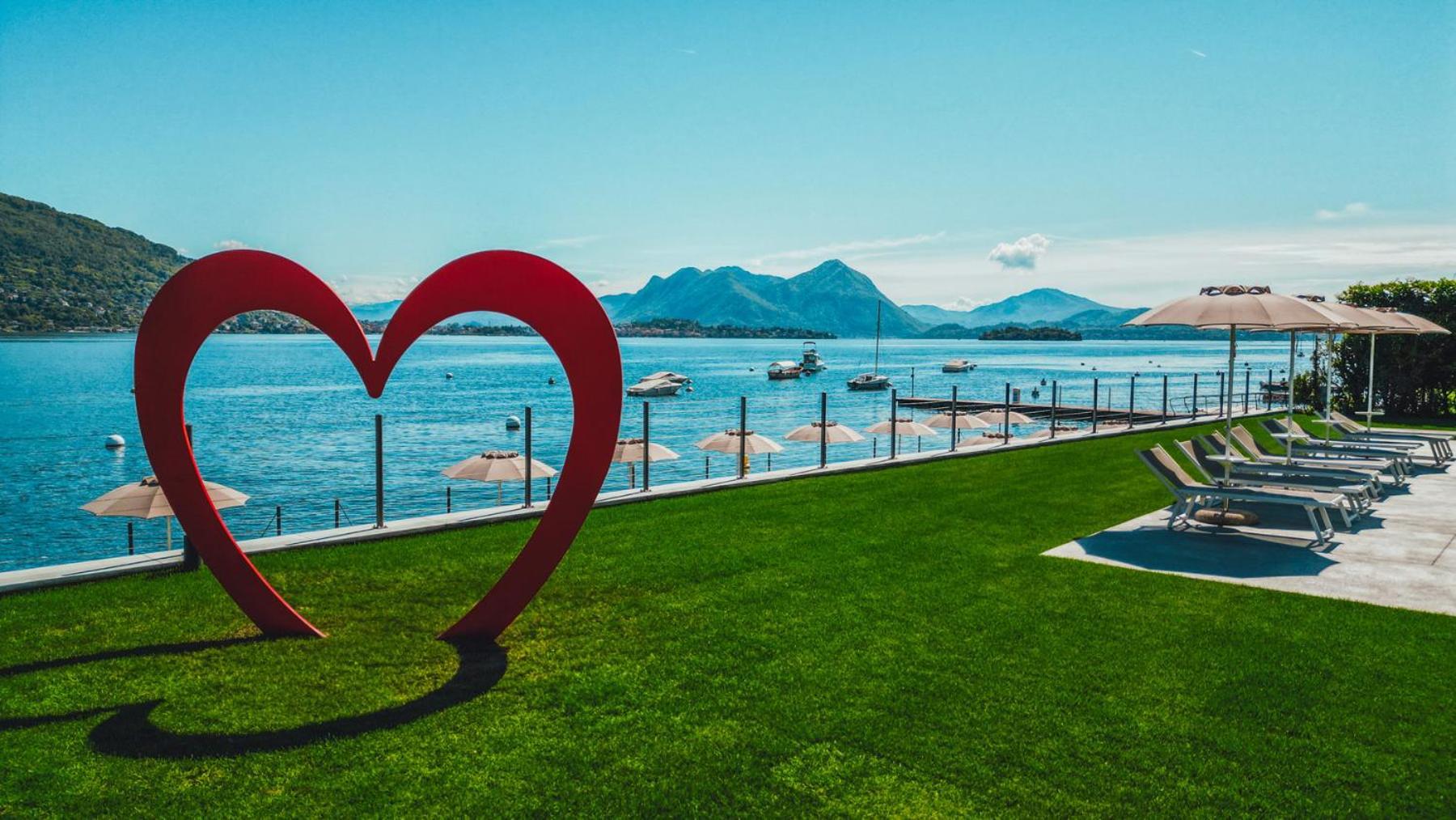 Lago Maggiore Bay Baveno Luaran gambar