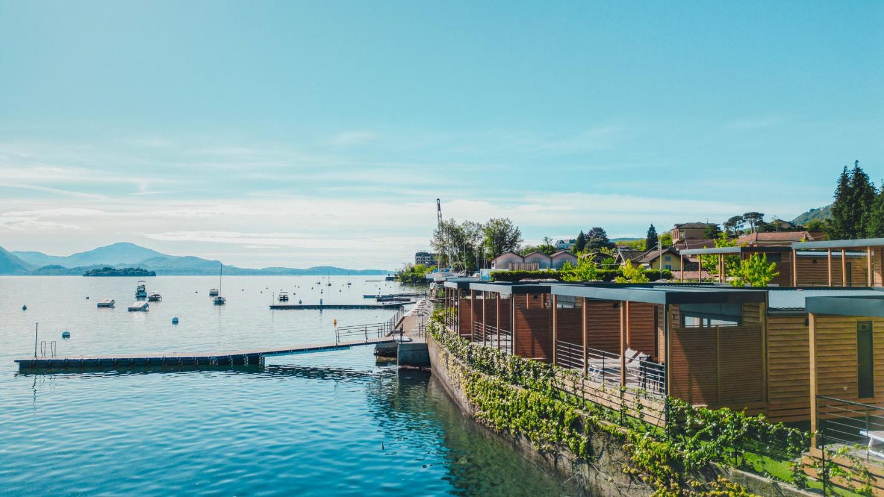 Lago Maggiore Bay Baveno Luaran gambar