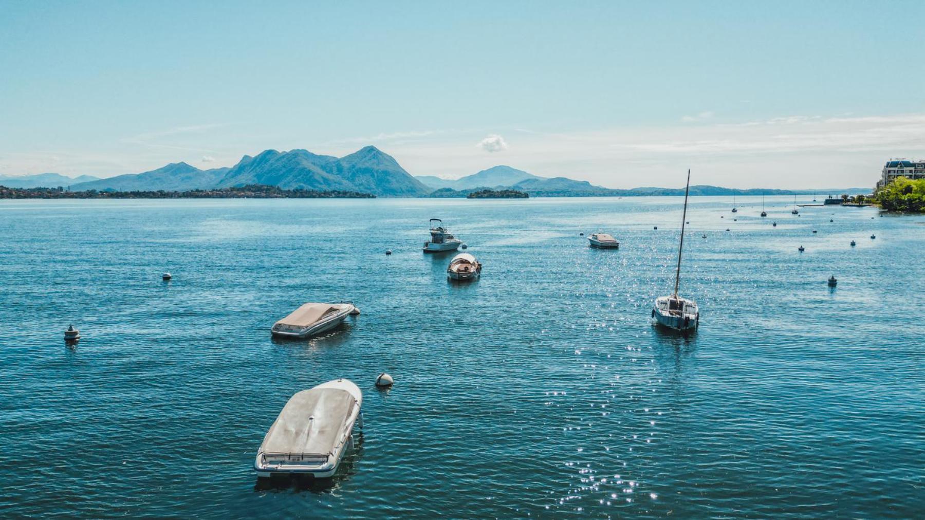 Lago Maggiore Bay Baveno Luaran gambar