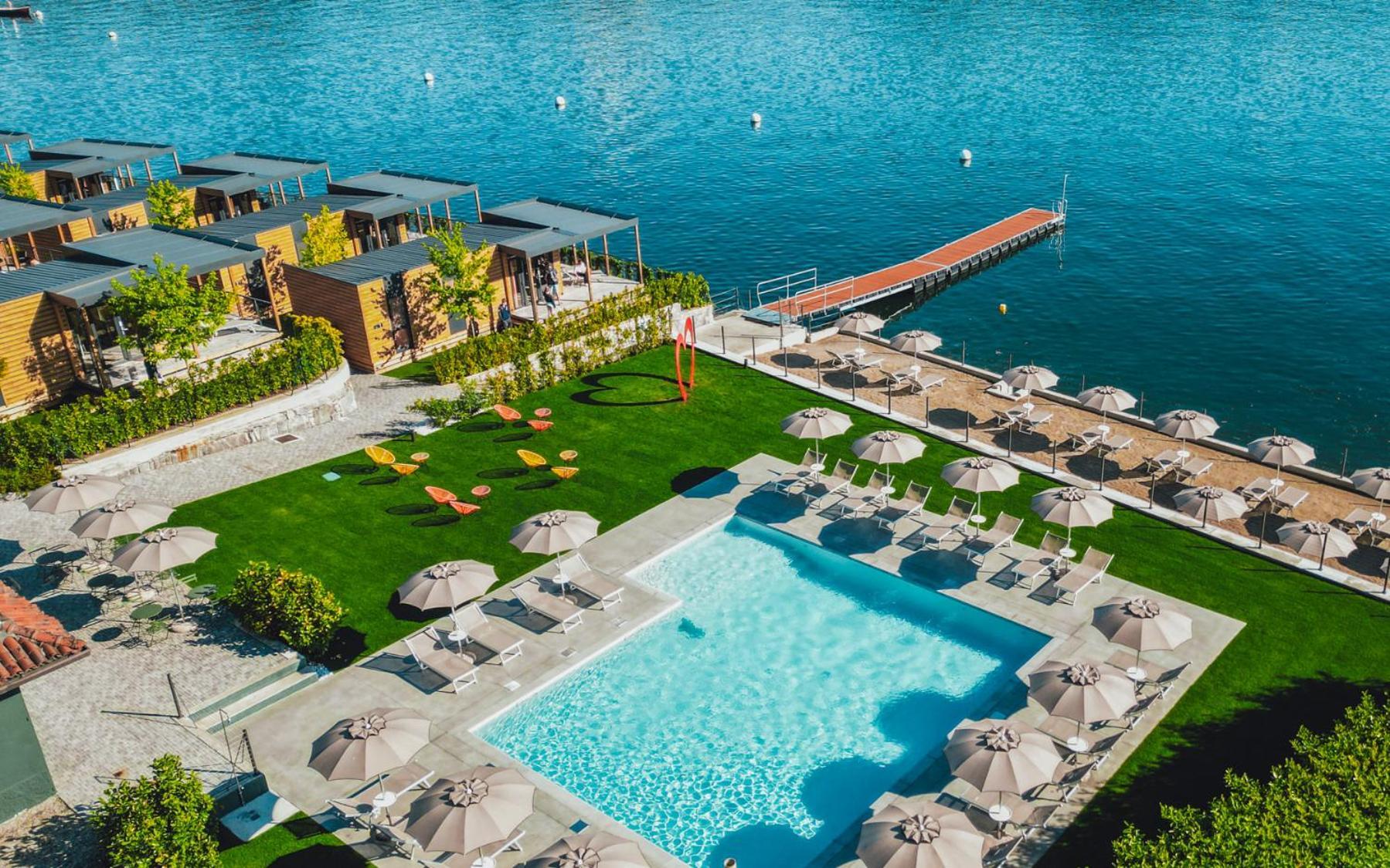 Lago Maggiore Bay Baveno Luaran gambar
